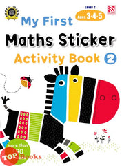 [TOPBOOKS Pelangi Kids] My First Maths Sticker Activity Book 2 Level 2 Age 3, 4, 5 (2024)
