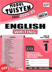 [TOPBOOKS Ilmu Didik] Modul Tuisyen English Writing Year 1 Semakan KSSR (2024)