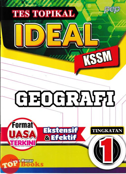 [TOPBOOKS PEP] Tes Topikal Ideal Geografi Tingkatan 1 KSSM (2025)