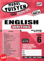 [TOPBOOKS Ilmu Didik] Modul Tuisyen English Writing Year 6 Semakan KSSR (2024)
