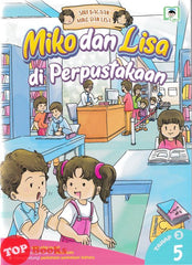 [TOPBOOKS Daya Kids] Siri Bacaan Miko Dan Lisa Di Perpustakaan Tahap 3 Buku 5