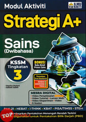 [TOPBOOKS Ilmu Bakti] Modul Aktiviti Strategi A+ Sains Tingkatan 3 KSSM Dwibahasa (2025)