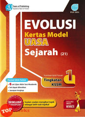 [TOPBOOKS Pan Asia] Evolusi Kertas Model UASA Sejarah Tingkatan 1 KSSM (2024)