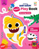[TOPBOOKS Pelangi Kids] Pinkfong Baby Shark First Play Book Drawing Lines (2025)