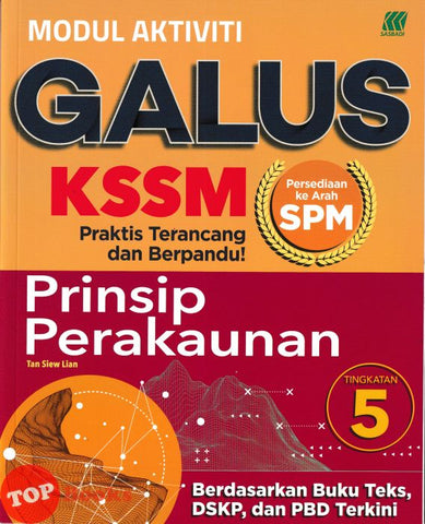 [TOPBOOKS Sasbadi] Modul Aktiviti Galus UASA Prinsip Perakaunan Tingkatan 5 KSSM (2025)