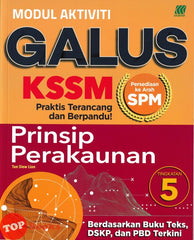 [TOPBOOKS Sasbadi] Modul Aktiviti Galus UASA Prinsip Perakaunan Tingkatan 5 KSSM (2025)