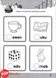[TOPBOOKS Pinko Kids] Keluang Man Mari Mengenal ABC Huruf Besar Buku Aktiviti (2025)