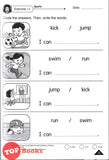 [TOPBOOKS Kohwai Kids] Octopus Series Preschool English Activity Book 2