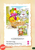 [TOPBOOKS Kohwai Kids] Tales Of Wit & Wisdom Series The Hen's Egg The Monkey And The Frog