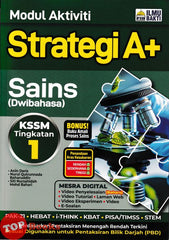 [TOPBOOKS Ilmu Bakti] Modul Aktiviti Strategi A+ Sains Tingkatan 1 KSSM Dwibahasa (2025)