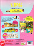 [TOPBOOKS Pelangi Kids] Sticker Play Set Play Anywhere You Like! Fairy Tales Fairy Tale Adventures