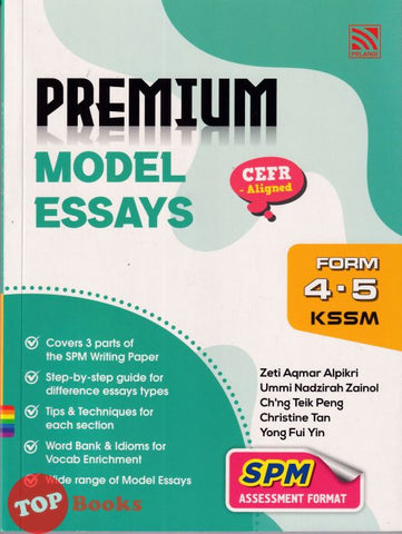 [TOPBOOKS Pelangi] Premium UASA Model Essays CEFR-Aligned SPM Form 4 5 KSSM (2025)