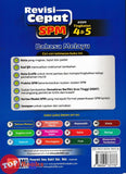 [TOPBOOKS Ilmu Bakti] Revisi Cepat SPM Bahasa Melayu Tingkatan 4 & 5 KSM (2025)