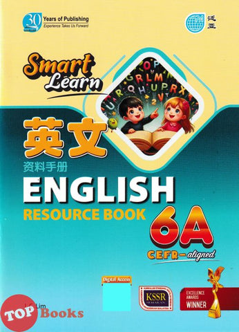 [TOPBOOKS Pan Asia] Smart Learn English CEFR-Aligned Resource Book 6A SJKC KSSR Semakan (2025)
