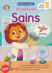 [TOPBOOKS Kohwai Kids] Siri Octopus Prasekolah Sains Buku Aktiviti 1