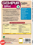 [TOPBOOKS Sasbadi] Gempur SPM Sains Tingkatan 4 KSSM Dwibahasa (2026)