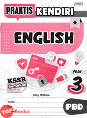 [TOPBOOKS PEP] Praktis Kendiri English Year 3 KSSR Semakan (2025)