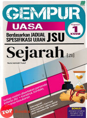 [TOPBOOKS Sasbadi] Gempur UASA JSU Sejarah Tingkatan 1 KSSM (2026)