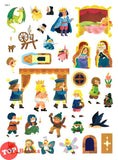 [TOPBOOKS Pelangi Kids] Sticker Play Set Play Anywhere You Like! Fairy Tales Fairy Tale Adventures