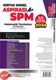 [TOPBOOKS Ilmu Bakti] Kertas Model Aspirasi A+ SPM Matematik Tambahan Dwibahasa (2024)