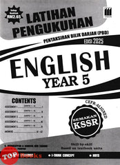 [TOPBOOKS Vision] Latihan Pengukuhan PBD English CEFR-Aligned Year 5 Semakan KSSR (2025)
