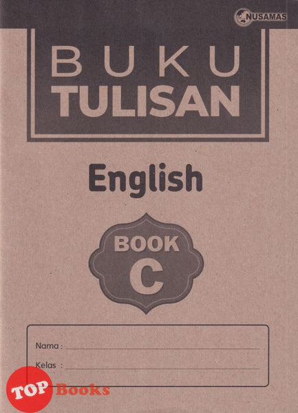 [TOPBOOKS Nusamas Kids] Buku Tulisan English Book C