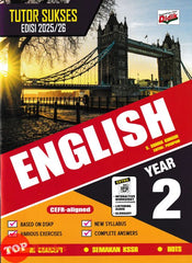 [TOPBOOKS Ilmu Didik] Tutor Sukses English CEFR-Aligned Year 2 Semakan KSSR (2025)