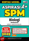 [TOPBOOKS Ilmu Bakti] Kertas Model Aspirasi A+ SPM Biologi Dwibahasa (2025)