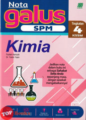[TOPBOOKS Sasbadi] Nota Galus SPM Kimia Tingkatan 4 KSSM (2026)