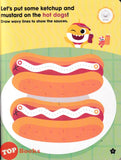 [TOPBOOKS Pelangi Kids] Pinkfong Baby Shark First Play Book Drawing Lines (2025)