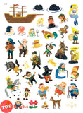 [TOPBOOKS Pelangi Kids] Sticker Play Set Play Anywhere You Like! Fairy Tales Fairy Tale Adventures