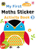 [TOPBOOKS Pelangi Kids] My First Maths Sticker Activity Book 3 Level 2 Age 3, 4, 5 (2024)