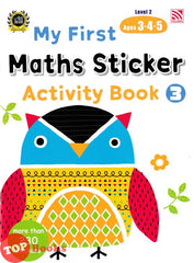 [TOPBOOKS Pelangi Kids] My First Maths Sticker Activity Book 3 Level 2 Age 3, 4, 5 (2024)