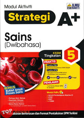 [TOPBOOKS Ilmu Bakti] Modul Aktiviti Strategi A+ Sains Tingkatan 5 KSSM Dwibahasa (2026)