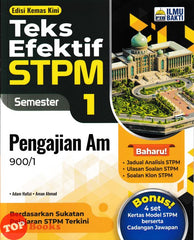 [TOPBOOKS Ilmu Bakti] Teks Efektif STPM Pengajian Am Semester 1 (2026)