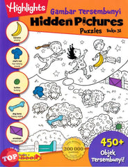 [TOPBOOKS Pelangi Kids] Highlights Gambar Tersembunyi Hidden Pictures Puzzles Buku 31 (English & Malay)