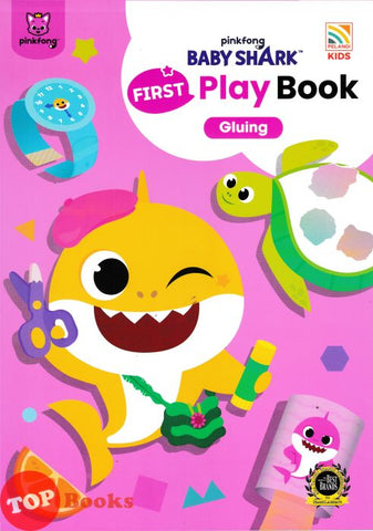 [TOPBOOKS Pelangi Kids] Pinkfong Baby Shark First Play Book Gluing (2025)