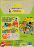 [TOPBOOKS Pelangi Kids] Sticker Play Set Play Anywhere You Like! Popular Sports Fun With Popular Sports