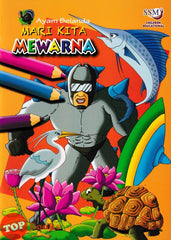 [TOPBOOKS SSM Kids] Mari Kita Mewarna Ayam Belanda