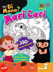 [TOPBOOKS Pelangi Kids] Siri Di Mana? Mari cari Buku 2