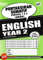 [TOPBOOKS Ilmu Didik] Pentaksiran Sumatif UASA English Year 2 KSSR (2024)