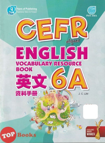 [TOPBOOKS Pan Asia] CEFR aligned English Vocabulary Resource Book Year 6A SJKC 英文 资料手册 6A年级