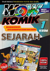 [TOPBOOKS Sasbadi] Wow Komik Sejarah Tingkatan 1 KSSM (2025)