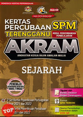 [TOPBOOKS Mahir] Kertas Percubaan SPM Terengganu AKRAM Sejarah