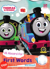 [TOPBOOKS Pelangi Kids] Thomas & Friends All Aboard For Workbook First Words