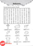 [TOPBOOKS Big Tree Kids] Word Search Puzzles For Kids My home And School 4 English And Chinese (2024)