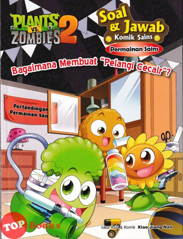 [TOPBOOKS Apple Comic] Plants vs Zombies 2 Komik Sains Bagaimana Membuat "Pelangi Cecair"? (2025)