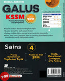 [TOPBOOKS Sasbadi] Modul Aktiviti Galus UASA Sains Tingkatan 4 KSSM (2025)