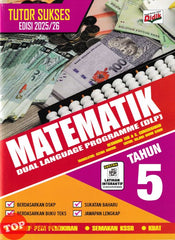 [TOPBOOKS Ilmu Didik] Tutor Sukses Matematik Tahun 5 Semakan KSSR DLP (2025)