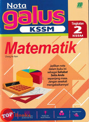 [TOPBOOKS Sasbadi] Nota Galus KSSM Matematik Tingkatan 2 KSSM (2026)